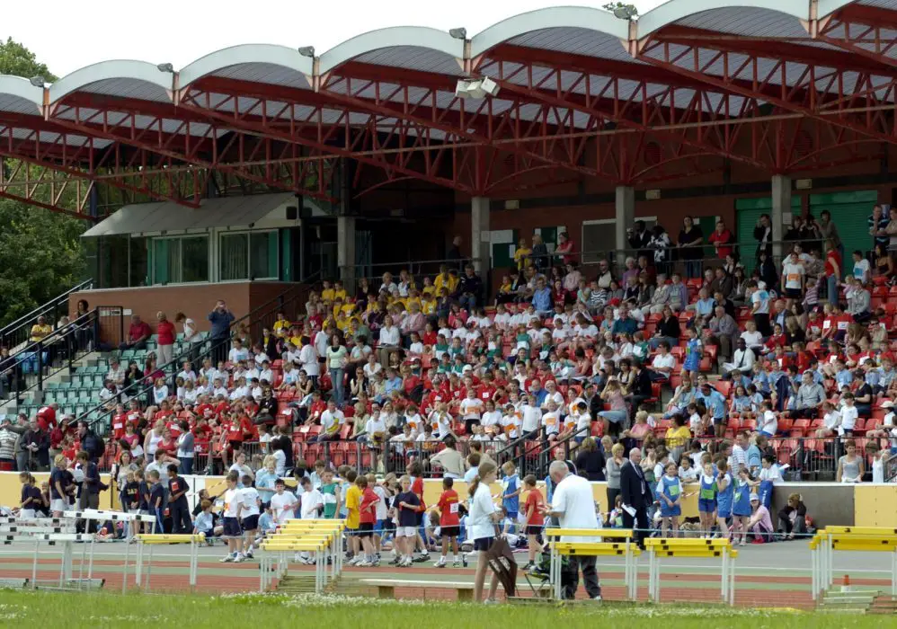 The main stand at Palmer Park Stadium in East Reading. Photo: getreading.co.uk