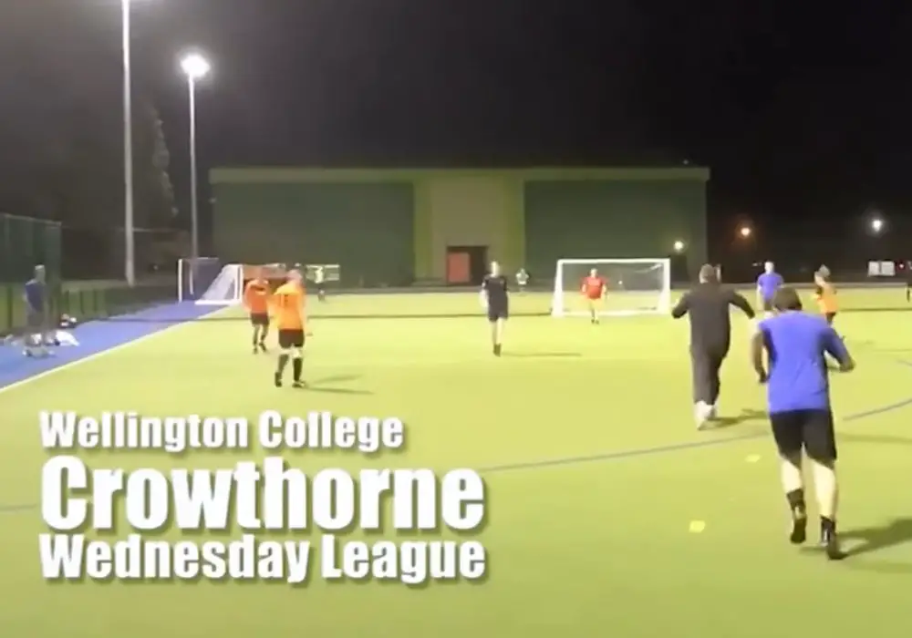 Screengrab from Stocker Soccer at Wellington College.