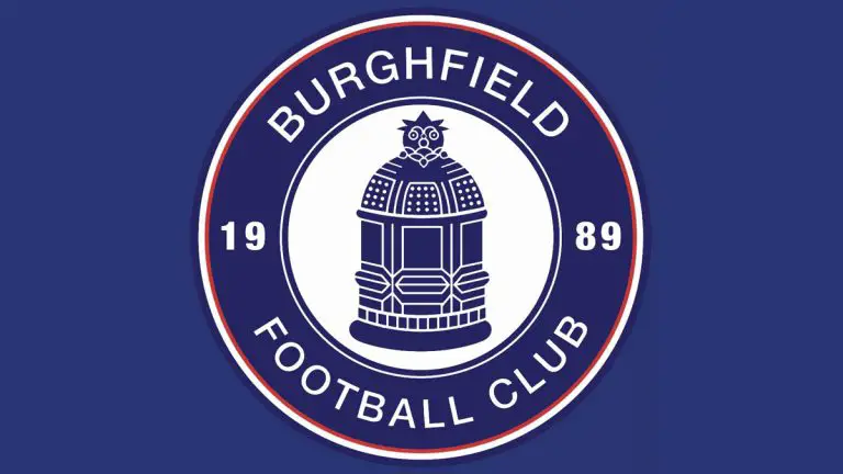 The new Burghfield FC badge.